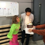 “희민아 잘 먹었다” 한혜진 공개한 박나래X기안84 생일파티[SNS★컷]