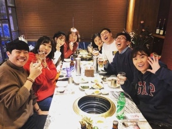 김영철, 주인공 없는 송은이 생일파티에도 긍정에너지 “다시 해”[SNS컷]