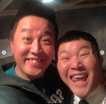 정준하 유재석→박명수, 1년간 보고싶었던 ‘무한도전’ 투샷[SNS컷]
