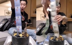 박재범, 생일맞이 돈다발 선물에 “오마이갓” 환호[SNS★컷]
