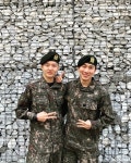 비투비 서은광X이창섭, 더욱 늠름해진 군인 오빠들[SNS★컷]