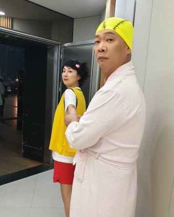박준형김지혜, 오랜만에 분장한 개그맨 부부 “일 갔다 올게”[SNS컷]