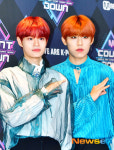 에이비식스 이대휘-박우진, 똑같은 헤어컷 헤어컬러[포토엔HD]