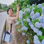 김보라, 수국도 질투할 청순美 ‘♥조병규 반할 만’[SNS★컷]