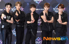 프로듀스X101 ‘움직여’팀, 상남자들의 하트[포토엔HD]