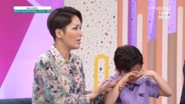 ‘아침마당’ 강원래 아들 강선, 엄마 다친 이야기에 “슬퍼” 눈물[결정적장면]