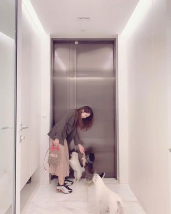 핑클 성유리, 반려견과 눈물나는 인사 “엄마 금방 갔다올게”[SNS컷]