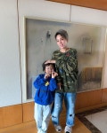 김송, 폭풍성장 아들 강선 근황 공개 ‘강원래 붕어빵’[SNS★컷]