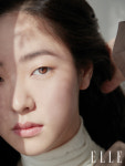내추럴 메이크업→레드립, 전여빈의 시적인 아름다움[화보]