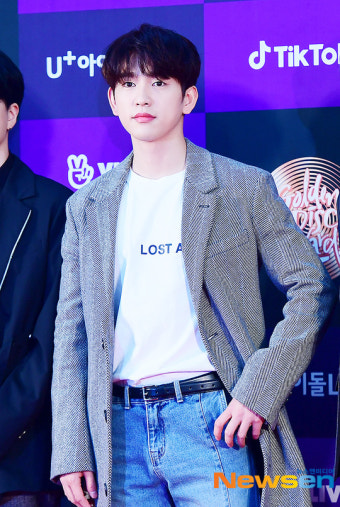갓세븐 진영, 조각이네 ‘골든디스크’[포토엔HD]