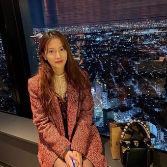 박규리, 송자호가 찍어줬나? 야경보다 빛나는 미모[SNS컷]