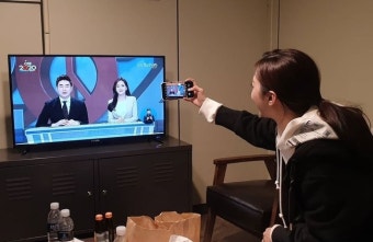 조충현, 김민정 향한 애정 “늦은 시간까지 스케줄 함께”[SNS컷]