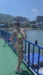 에바 포피엘, 애플힙+한 줌 허리+탄탄 복근으로 비키니 자랑 [SNS★컷]