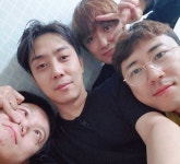 은지원X장수원X김재덕X이재진, 나이 거꾸로 먹는 ‘4 baby’ [SNS컷]