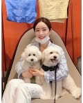 홍수아, 유기견 입양 독려 “개엄마+개아빠 모두 파이팅”
