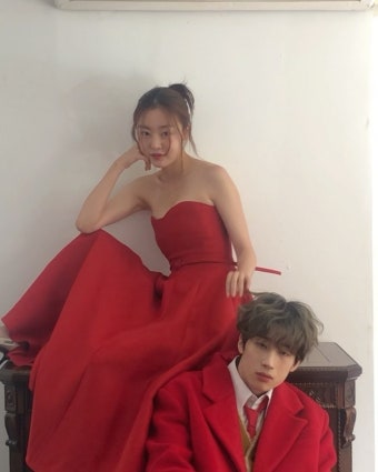 한선화X한승우, 화보 비하인드 공개 ‘우월 유전자 남매’ [SNS컷]
