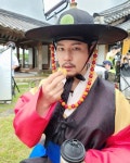 이규형 ‘구미호뎐’ 특별출연 인증샷, 마카롱 아메리카노 먹는 사또[SNS★컷]