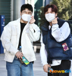 신용재X김원주 (2F)  ‘출근길, 마스크 위로 꿀 뚝뚝 하트~’ [포토엔HD]