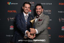 조엘 콘-톰 데이비스, 최우수 단편영화상 받았어요[포토엔HD]