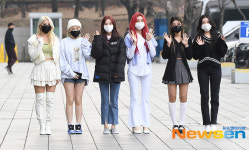 모모랜드, 화사한 라디오 출근길 [포토엔HD]