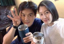 이현이, ♥훈남남편과 오붓하게 집에서 ‘신년회식’[SNS★컷]