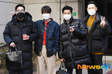 닥스킴-에픽하이, 함께 출근 인사~ [포토엔HD]