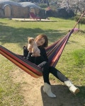 이다해, 반려견과 강릉서 여유 넘치는 일상…♥세븐이 찍어줬나 [SNS★컷]