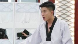 ‘병아리 하이킥’ 하승진, 딸 유연성 대결에 승부욕 폭발
