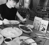 가을 여자 함소원, 18세 연하 ♥진화와 식당 데이트 날씨 너무 좋아