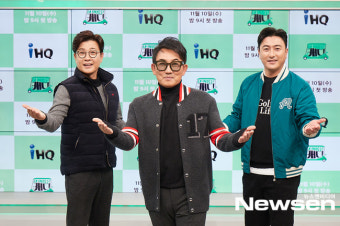 김성주-이승철-안정환, MC캐디로 인사드려요~[포토엔HD]