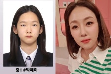 ‘박준형’ 김지혜, 선화예중 교복 입은 둘째딸 “벌써 이렇게 크다니”