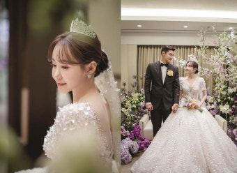 이경규 긴장했었나…딸 예림, 김영찬과 결혼식 사진 공개
