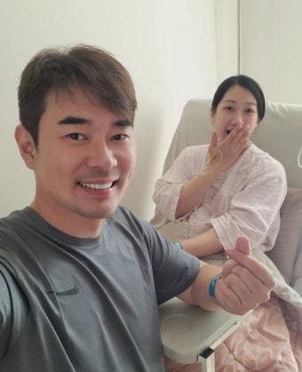 조충현 “김민정 출산 8일, 딸 덕에 더 단단해졌다” 애정