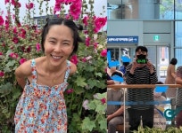 김나영, 귀국길 반기는 의문의 남성? ♥마이큐 어디 가고