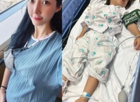 한아름 “뱃속 둘째도 미안해” 子 뇌수막염 투병→백혈구 암센터로