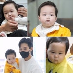 ‘슈돌’ 은우, 올백 헤어 변신…펜싱스타 父 김준호 붕어빵