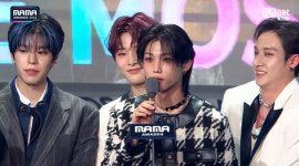 스트레이키즈, 더 모스트 파퓰러 그룹상 “스테이 덕분”[MAMA AWARDS]