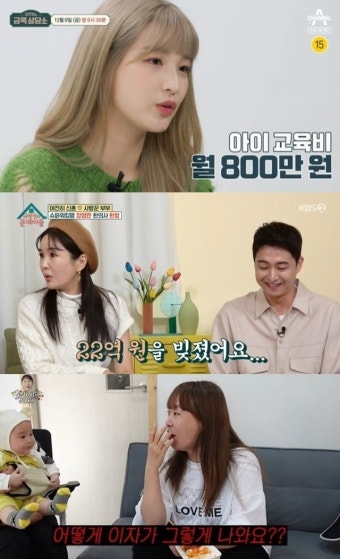 교육비 월 800만→억대 빚, 서민 울리는 ‘그사세 고민’ [TV와치]