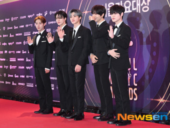 NCT드림, ‘서가대’에서 쑥스러운 인사 [포토엔HD]