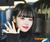 르세라핌 채원,  추위 정도는 가볍게 뚫는 자체발광‘[포토엔HD]