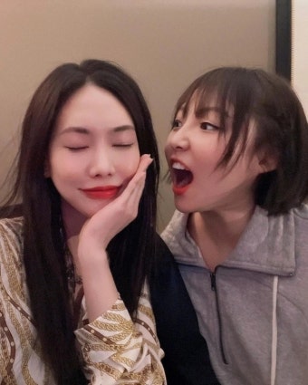 ‘해체 후에도 돈독’ 미쓰에이 민X페이, 뉴욕서 재회