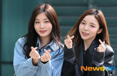 민경아-박진주, ‘안나’들의 손하트 [포토엔HD]