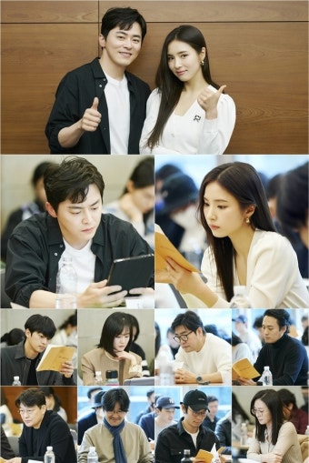 ‘세작, 매혹된 자들’ 조정석X신세경, 멜로 사극 어떨까…대본리딩 현장