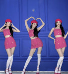 (여자)아이들 민니, 머리부터 발끝까지 핑크로 도배…명품 각선미는 덤