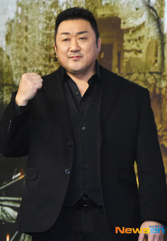 마동석, 새로운 액션을 기대하게 만든 표정 [포토엔HD]