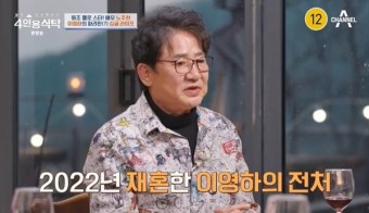 이영하 “전처 선우은숙 재혼 행복하길, 난 재혼 생각 없어” (4인용식탁)[결정적장면]