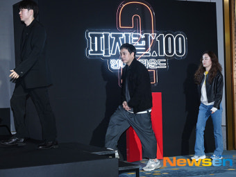 ‘피지컬:100 시즌2’ 제작발표회 입장하는 제작진 [포토엔HD]