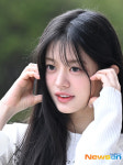 아일릿 민주, 사랑스러운 양볼하트 [포토엔HD]