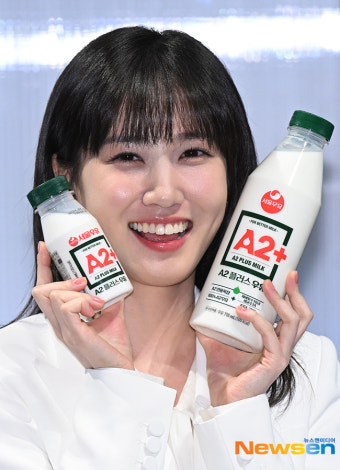 박은빈, 우유들고 꽃미소 [포토엔HD]