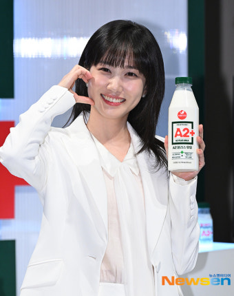 박은빈, 우유들고 볼하트 [포토엔HD]